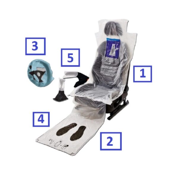 Integral - Couvre siège complet 5 en 1