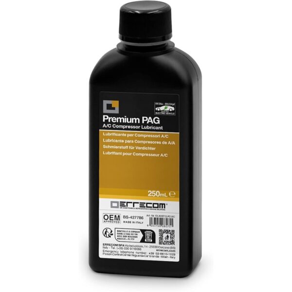 Pag Premium - Huile lubrifiant pour compresseurs des systèmes A/C │ Errecom – Image 5