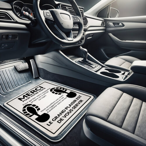 Tapis de sol automobile en papier – Jetables