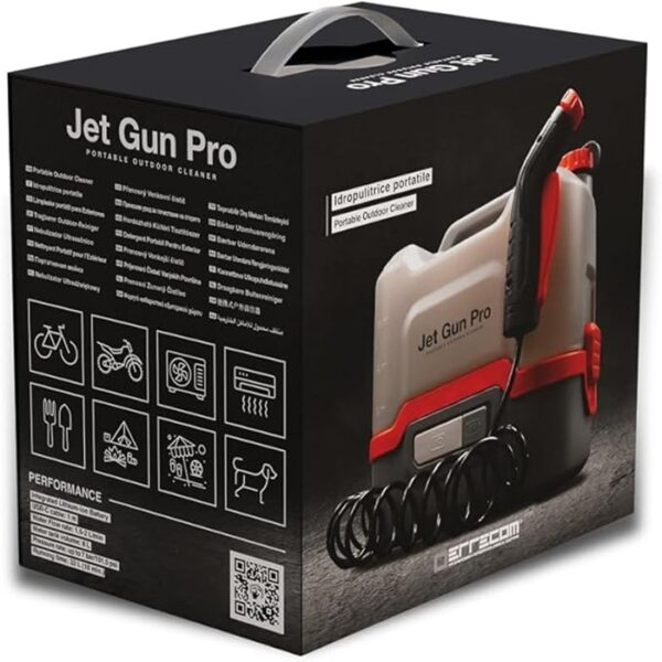 Jet Gun Pro - Pistolet nettoyeur d'extérieur portable │ Errecom – Image 6